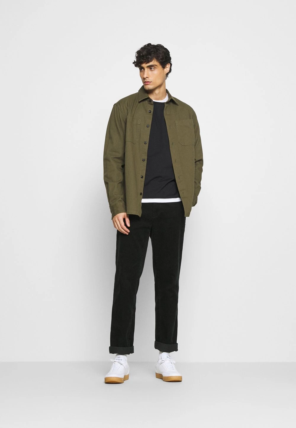 Pier One Prix Gelé T-shirt à manches longues t-shirts col rond homme 4 Pier One Prix Gelé T-shirt à manches longues t-shirts col rond homme – Image 2