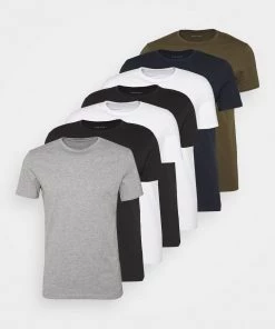 Prix Sacrifiés Pier One 7 PACK - T-shirt basique t-shirts col rond homme -magasin Pier One 9ee6090ebb134570b64e84799e370941