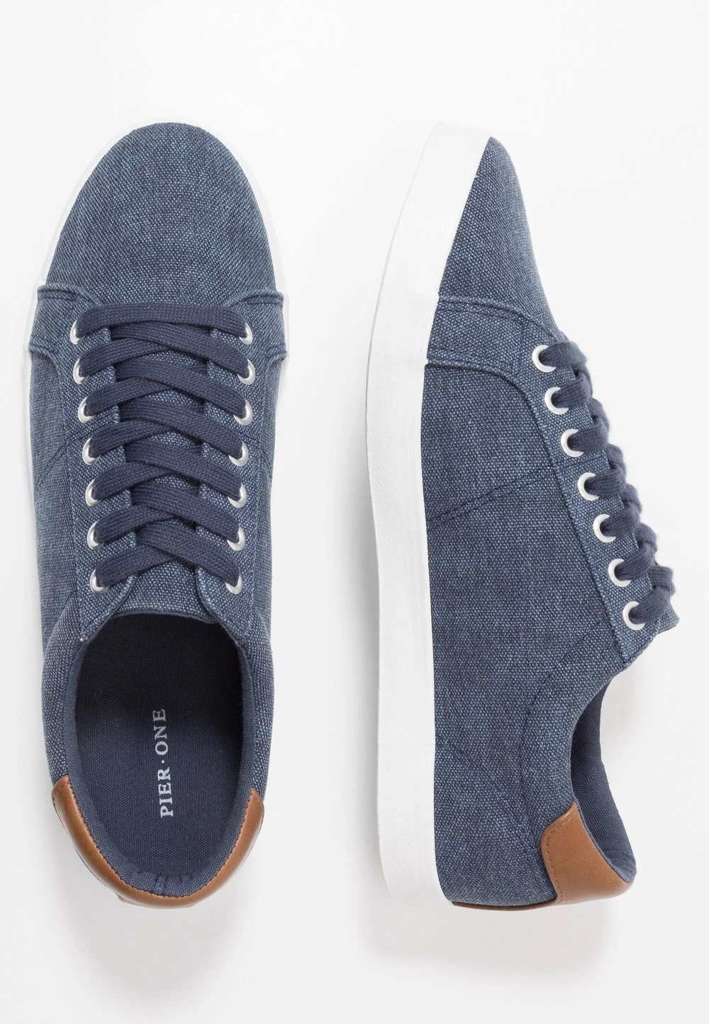 Excellente qualité Pier One Baskets basses sneakers rond homme 4 Excellente qualité Pier One Baskets basses sneakers rond homme – Image 2