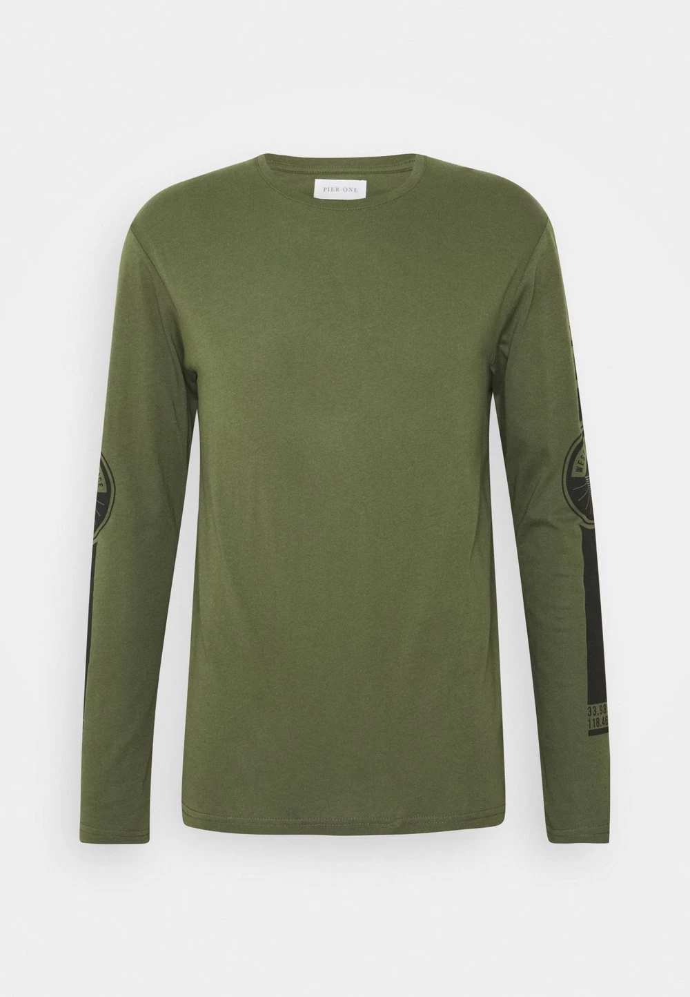 Pier One Prix Gelé T-shirt à manches longues t-shirts col rond homme 8 Pier One Prix Gelé T-shirt à manches longues t-shirts col rond homme – Image 6