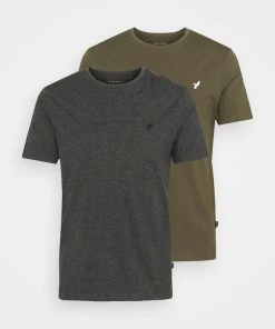 Pier One En Remise 2 PACK - T-shirt basique t-shirts col rond homme 17 Pier One En Remise 2 PACK - T-shirt basique t-shirts col rond homme -magasin Pier One a6adb9d1d4f143ca918fc669f42e4f57