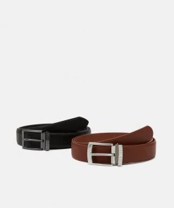 Pier One Promos 2 PACK - Ceinture ceintures boucle ardillon homme