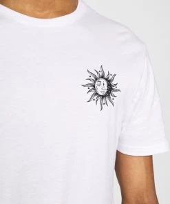 Haute Qualité Pier One SUN MOON TEE - T-shirt imprimé t-shirts & polos col rond homme -magasin Pier One ae4415637fb142b4b22c99b70117b8cf