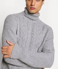 Promos Pier One NEW CABLE TURTLENECK JUMPER - Pullover pulls & gilets col roulé homme -magasin Pier One b0c36f7fa40740978e1ce13ca2fa9e81