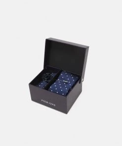 Prix Favorable Pier One SET - Cravate cravates et nœuds papillon à pois homme