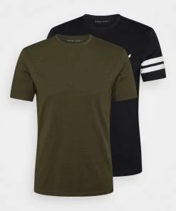 Pier One 2 PACK - T-shirt imprimé Prix Réduit t-shirts col rond homme -magasin Pier One b704346212db4c51b9ec1c398847925c