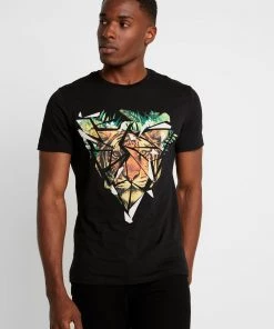 Prix Sympa Pier One T-shirt imprimé t-shirts col rond homme