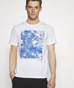 Qualité Fiable Pier One T-shirt imprimé t-shirts col rond homme