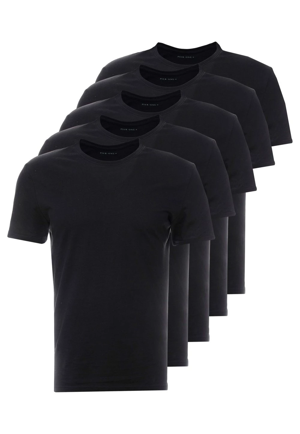 Pier One 5 PACK - T-shirt basique Un Tarif Préférentiel t-shirts col rond homme 11 Pier One 5 PACK - T-shirt basique Un Tarif Préférentiel t-shirts col rond homme – Image 9