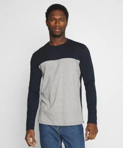 Pier One T-shirt à manches longues Produit de première qualité t-shirts col rond homme