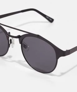 Pier One Prix Raisonnable UNISEX - Lunettes de soleil - black ronde -magasin Pier One c850b421c5fc4b1abf006b753018aa0a