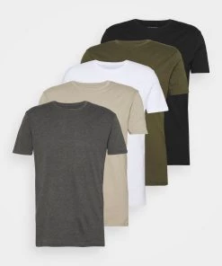 Vendre-Réclame Pier One 5 PACK - T-shirt basique t-shirts col rond homme -magasin Pier One c8b9f5cce9884e23aebd3711252e2349 7