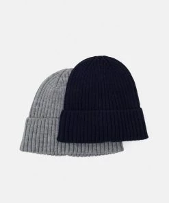 Pier One 2 PACK UNISEX - Bonnet Remise En Ligne casquettes, bonnets et chapeaux couleur unie