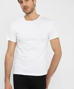En Remise Pier One T-shirt basique t-shirts col rond homme
