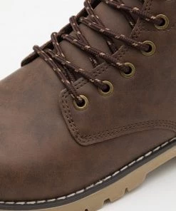 Qualité Supérieure Pier One Bottines à lacets bottes rond homme -magasin Pier One d560a7d24fb442ed86299d82766aaa5b