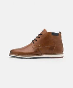 Pier One LEATHER - Bottines à lacets Meilleure qualité boots et bottes rond homme
