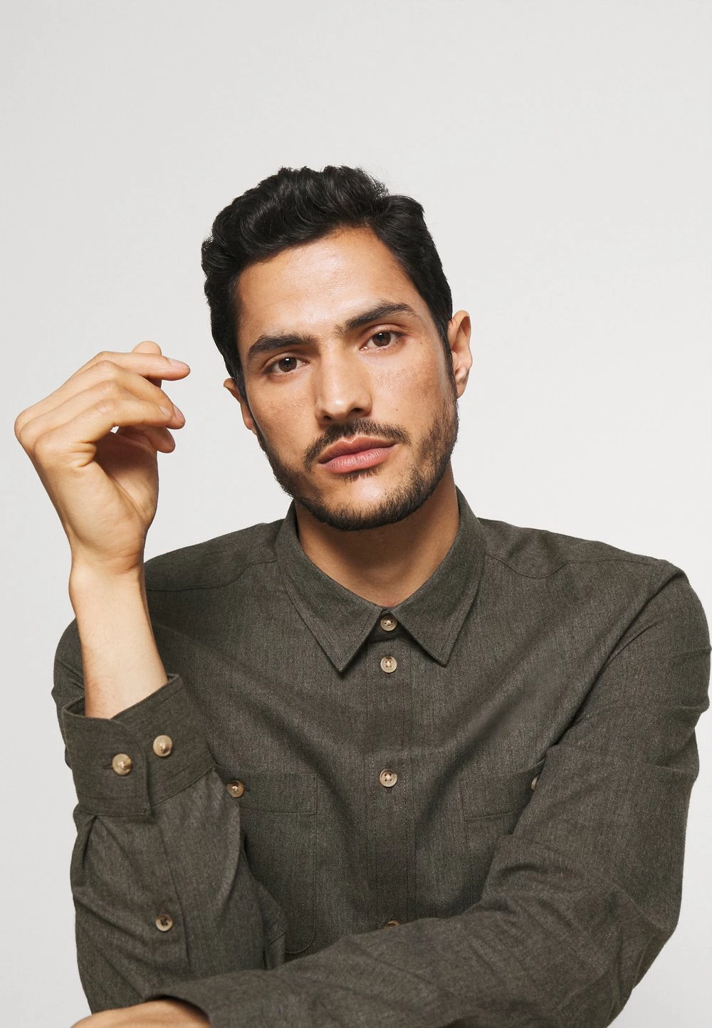 Pier One Promos Chemise chemises col kent homme 6 Pier One Promos Chemise chemises col kent homme – Image 4