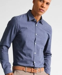 Bon Rapport Coût-Efficacité Pier One Chemise chemises col kent homme