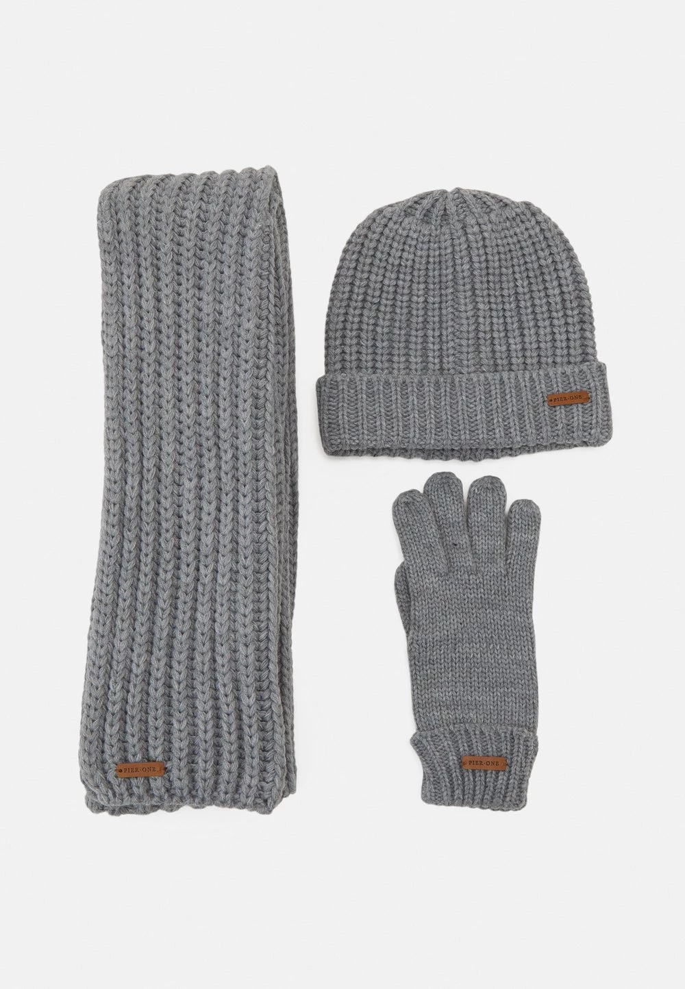 Pier One 50% Off De Vente SET - Écharpe casquettes, bonnets et chapeaux chiné homme 9 Pier One 50% Off De Vente SET - Écharpe casquettes, bonnets et chapeaux chiné homme – Image 7