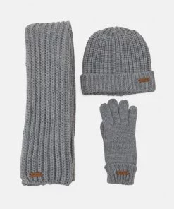 Première Qualité Pier One SET - Écharpe casquettes, bonnets et chapeaux chiné homme