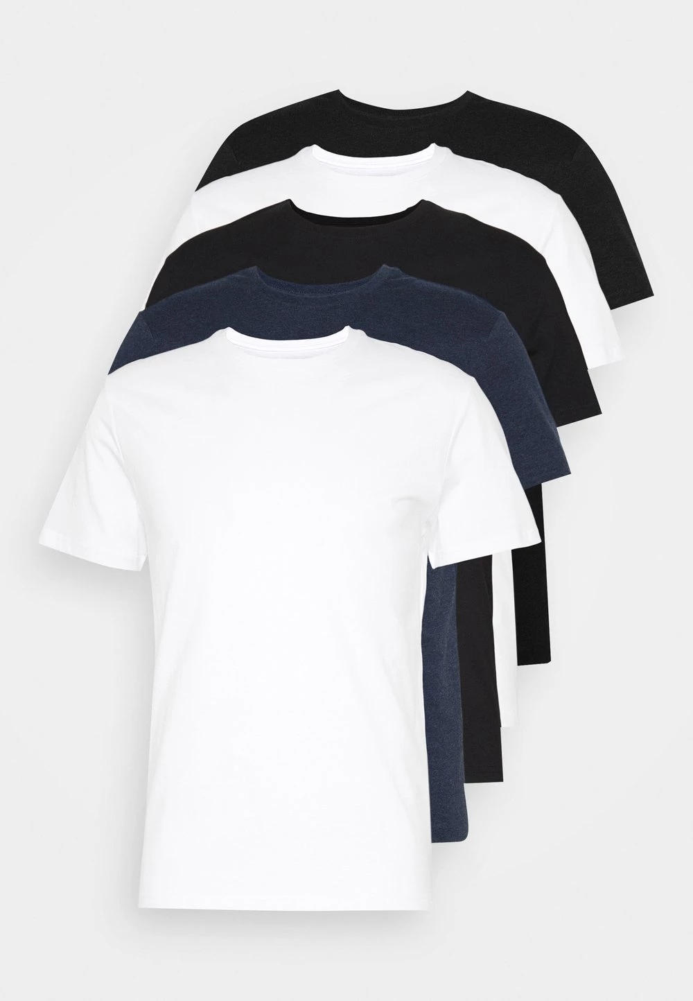 Pier One 5 PACK - T-shirt basique Un Tarif Préférentiel t-shirts col rond homme 13 Pier One 5 PACK - T-shirt basique Un Tarif Préférentiel t-shirts col rond homme – Image 11
