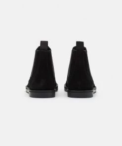 Produit de première qualité Pier One LEATHER - Bottines bottes rond homme -magasin Pier One f417dcd64edd42f79e125bedec45ff9d