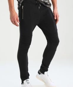 Pier One BIKER JOGGER - Pantalon de survêtement Prix Distinctifs pantalons haute homme