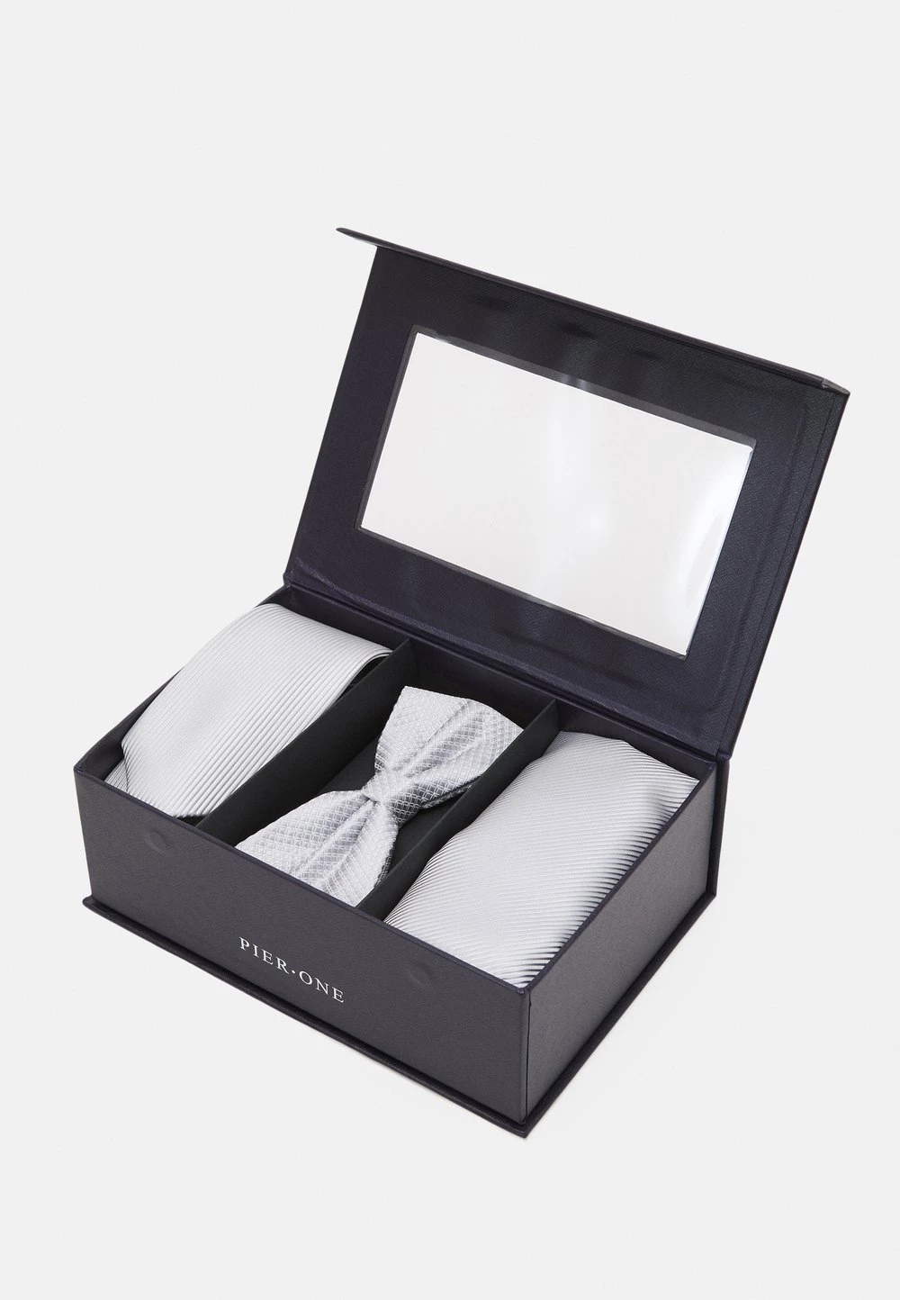 Excellente qualité Pier One SET - Cravate pochettes de costume couleur unie homme 7 Excellente qualité Pier One SET - Cravate pochettes de costume couleur unie homme – Image 5