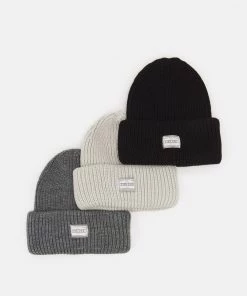 Pier One 3 PACK UNISEX - Bonnet Prix Acceptable casquettes, bonnets et chapeaux chiné