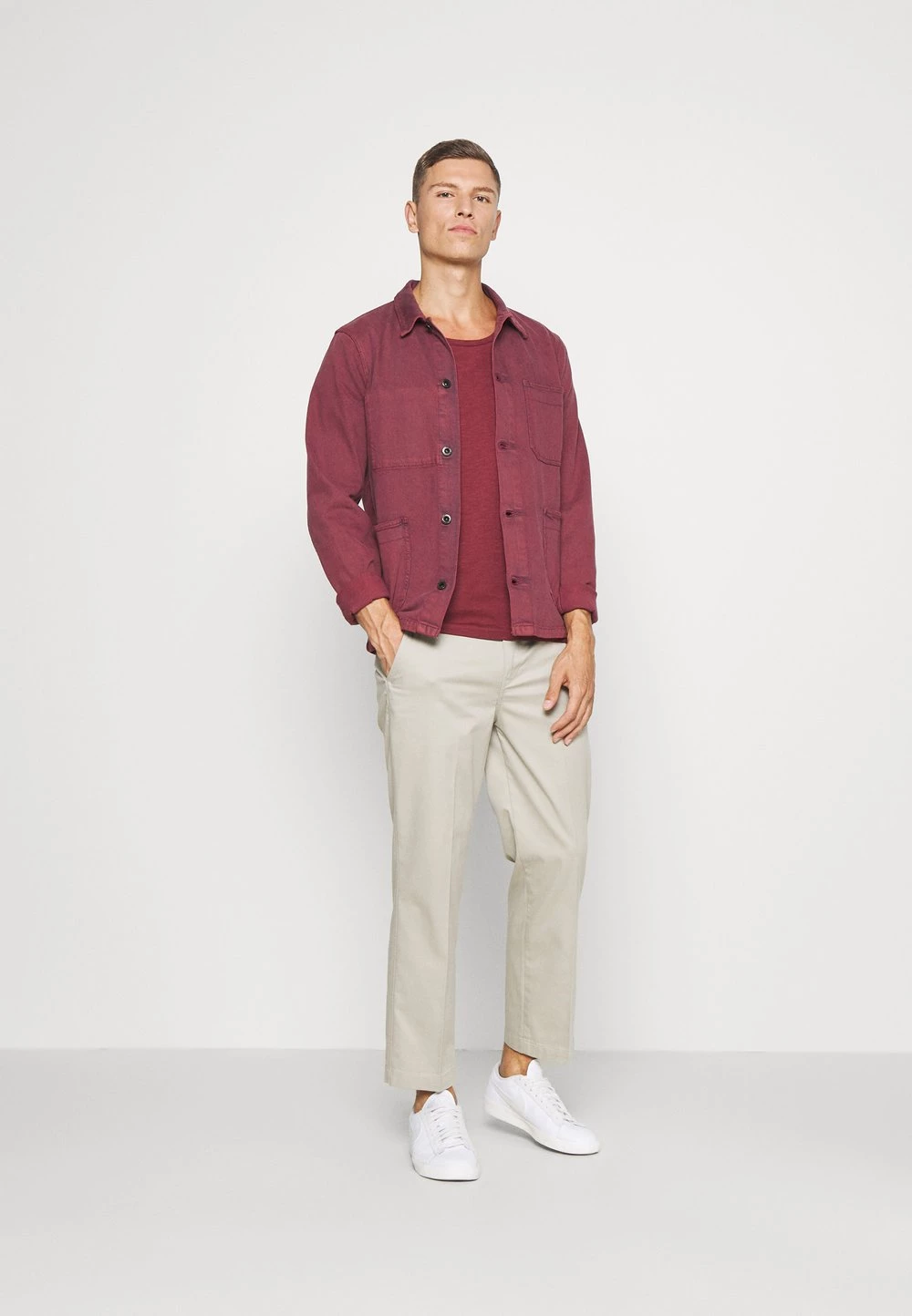 Pier One Prix De Lancement T-shirt basique t-shirts encolure large ronde homme 4 Pier One Prix De Lancement T-shirt basique t-shirts encolure large ronde homme – Image 2