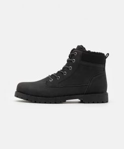 Meilleur Prix Garanti Pier One Bottines à lacets boots et bottes rond homme