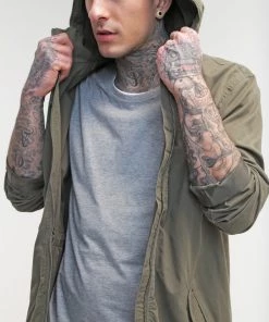 Qualité Fiable Pier One Parka manteaux capuche homme -magasin Pier One ffa45efc2dcd46dca209c3efa063c7ea