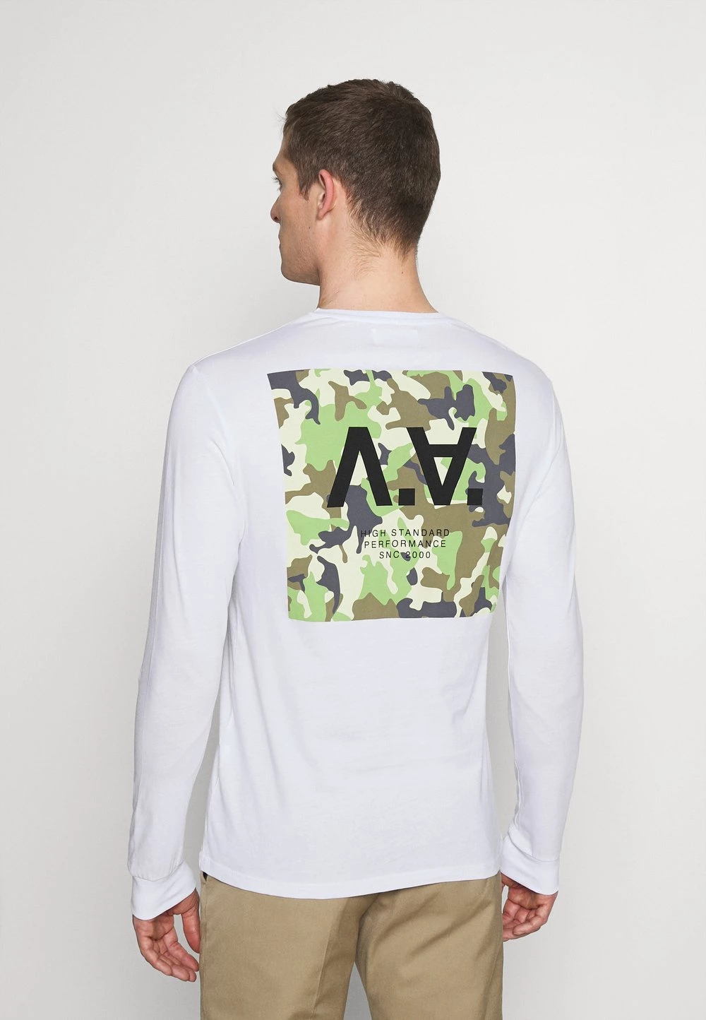 Pier One Prix Équitable T-shirt à manches longues t-shirts col rond homme 5 Pier One Prix Équitable T-shirt à manches longues t-shirts col rond homme – Image 3